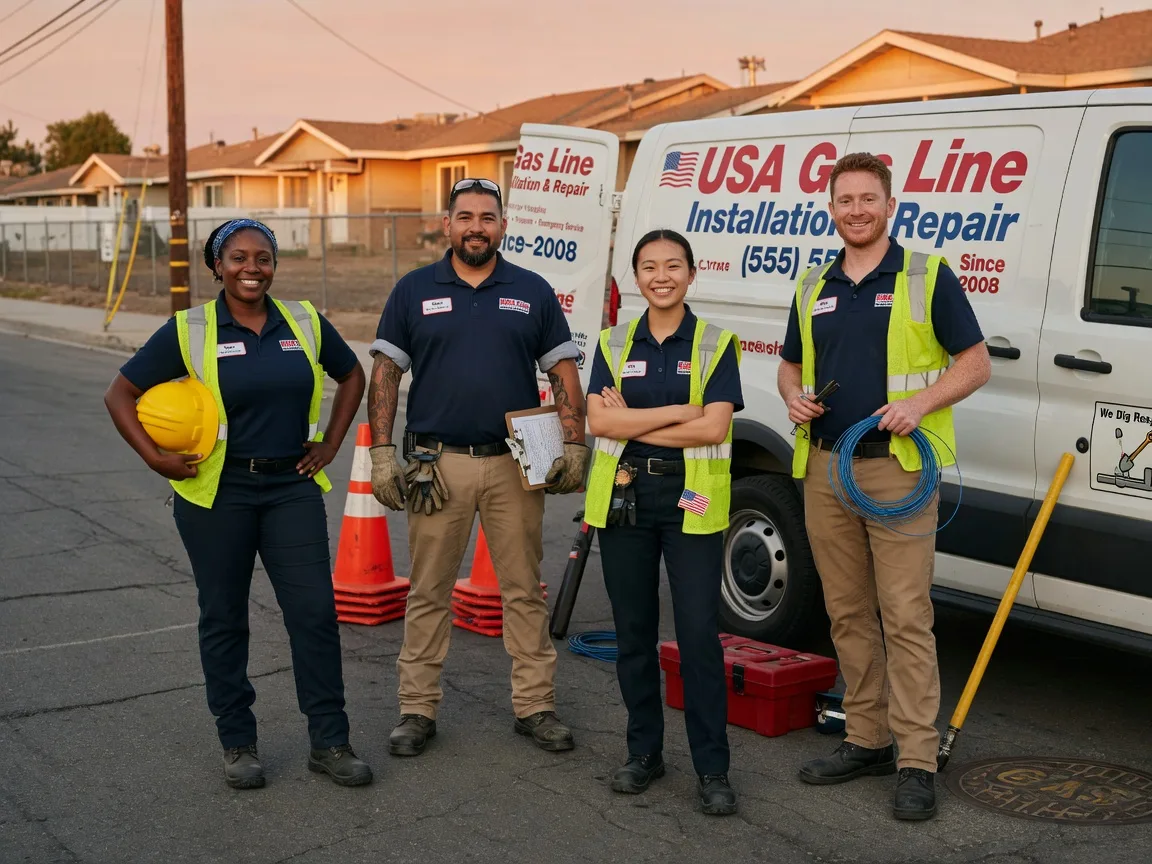 Gas Line Installation company in Bellefontaine, OH