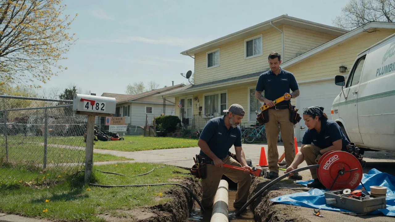 Gas Line Repair in Bellefontaine, OH near me
